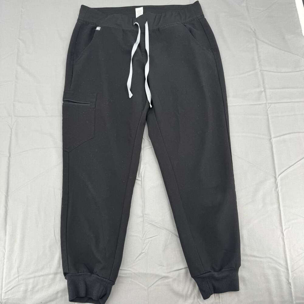 Figs Technical Collection Scrub Pants Size M Black